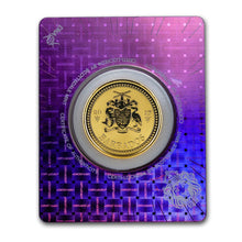 Load image into Gallery viewer, 2017 Barbados Trident 1 oz Gold Coin (Carded)

