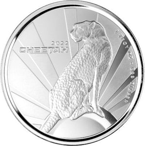 2022 Cameroon Cheetah Silver 1 oz