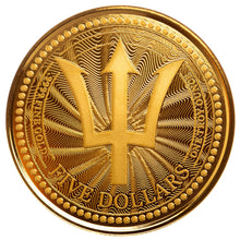 Load image into Gallery viewer, 2023 Barbados Trident 1 oz Gold Coin
