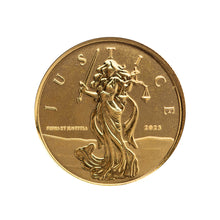 Load image into Gallery viewer, 2023 Gibraltar Lady of Justice 1/10th oz Gold Coin
