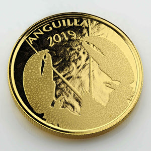 2019 ECCB Anguilla Lobster 1 oz Gold Coin