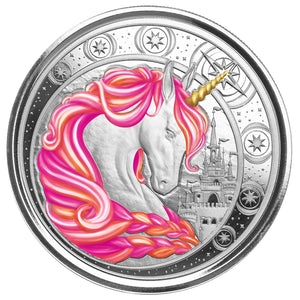 2023 Ghana Unicorn "Jubilee" Colorized Silver 1 oz