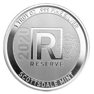 1 oz Scottsdale Reserve Silver Round 2020