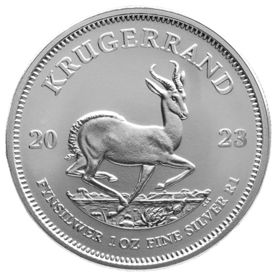 2023 South Africa Silver Krugerrands BU 1 oz