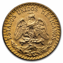 Load image into Gallery viewer, 2 Peso Mexico Gold Coin (Random Dates)
