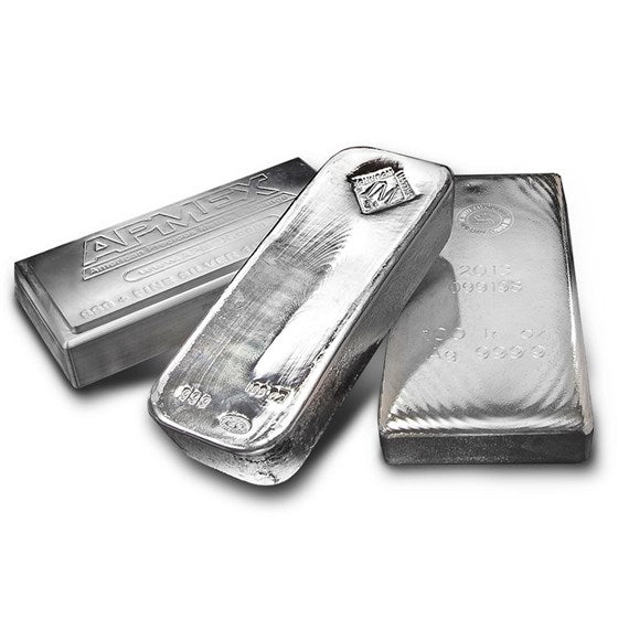 100 oz Generic Silver Bar (LBMA approved)