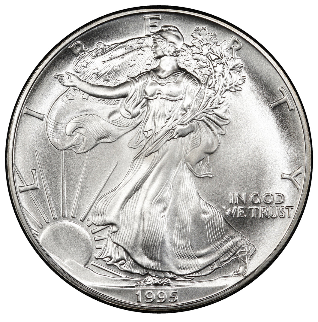 1 oz American Silver Eagle BU (1995)