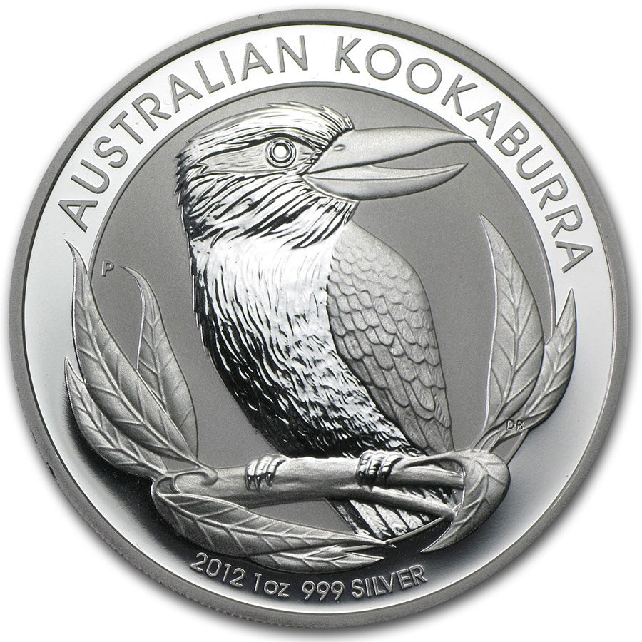 1 oz Australia Silver Kookaburra BU (2012)