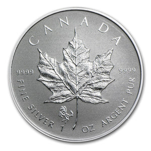1 oz Canada Silver Horse Privy BU (2014)