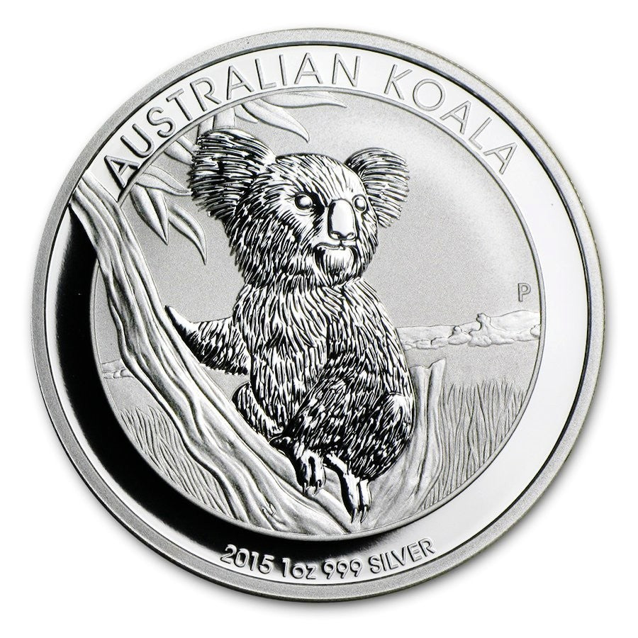 1 oz Australia Silver Koala BU CAP (2015)