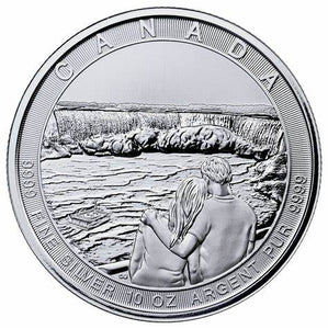 10 oz Canada Silver Niagara Falls BU (2017)