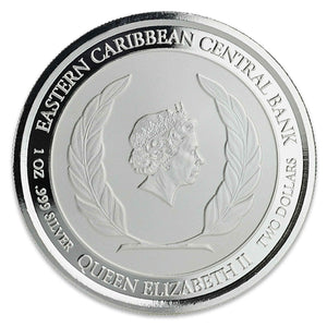 2020 ECCB Anguilla Coat of Arms Silver 1 oz