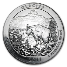 Load image into Gallery viewer, 2011 5oz Silver ATB Glacier National Park, MT
