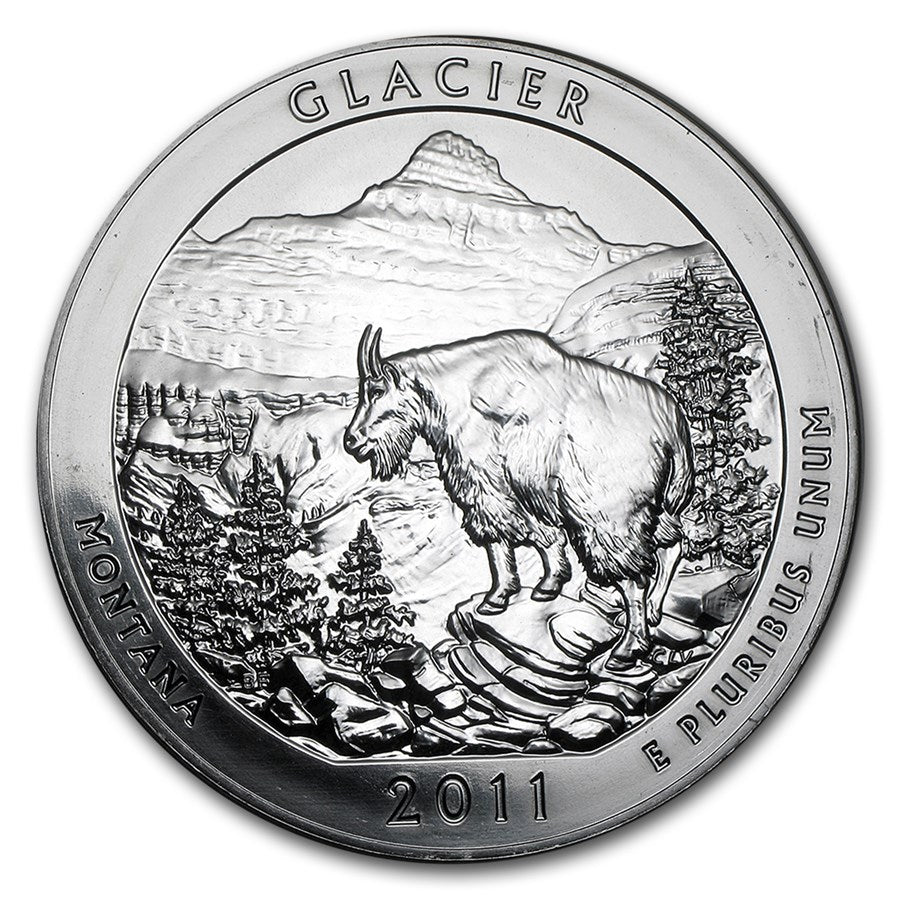 2011 5oz Silver ATB Glacier National Park, MT