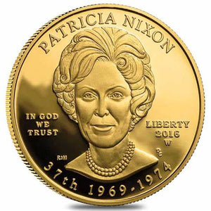 2016-W 1/2 oz Pat Nixon Spouse Gold NGC PF 70