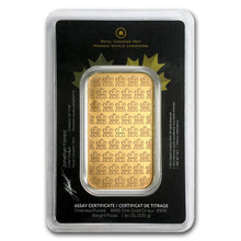 Load image into Gallery viewer, 1 oz Royal Canadian Gold Bars
