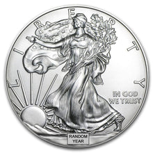 Load image into Gallery viewer, 1 oz American Silver Eagle Unc (Random Year)
