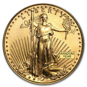 $5 American Gold Eagle 1/10th oz BU (Random Year)