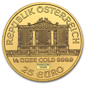 1/4 oz Austria Gold Philharmonic (Random Dates)