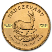 Load image into Gallery viewer, 1 oz South Africa Gold Krugerrand BU (Random Dates)
