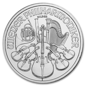 1 oz Austria Silver Philharmonic BU (Random Dates)