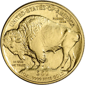 $50 American Gold Buffalos 1 oz BU (Random Dates)