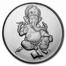 Load image into Gallery viewer, 1 oz Silver Ganesha Round Highland Mint
