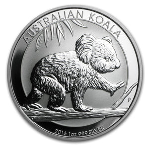 1 oz Australia Silver Koala BU Coin CAP (2016)