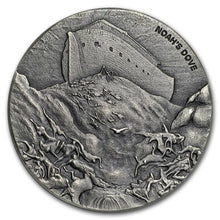 Load image into Gallery viewer, 2 oz Noah&#39;s Dove Silver Scottsdale Mint Biblical Series Round (2018)
