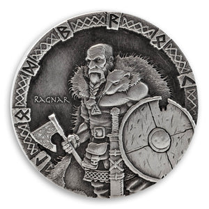 2 oz Ragnar Silver Scottsdale Mint Viking Series Round (2015)