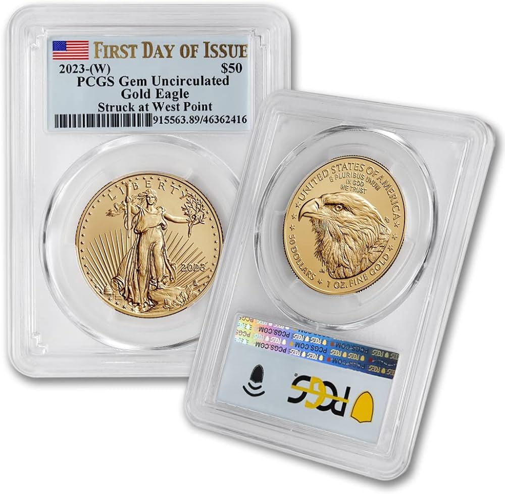 Slabbed American Gold Eagles And Buffalos