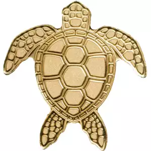 0.5 Gram $1 Gold Sea Turtle Coin (2)