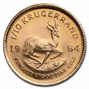 1/10 oz South African Gold Krugerrand (2)