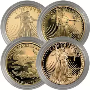 1/2 oz Proof American Gold Eagle (Random Year, Capsules Only)