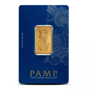 1/2oz PAMP Gold Bar - Fortuna