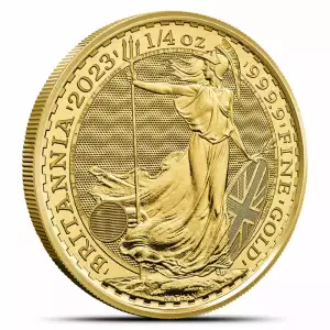 1/4 oz British Gold Britannia (2)