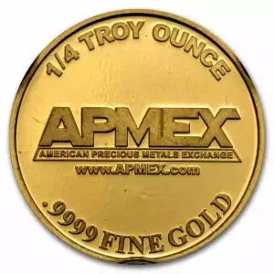 1/4 oz Gold Round - APMEX