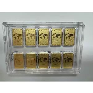 1 oz (10 x 1/10 oz) 2020 Tender Gold Bar | Royal Canadian Mint