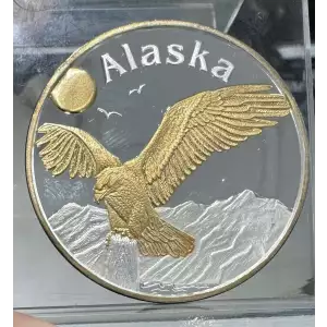 1 oz Alaska Eagle Medallion