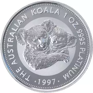 1 oz Australian Platinum Koala Coin (Random Year)