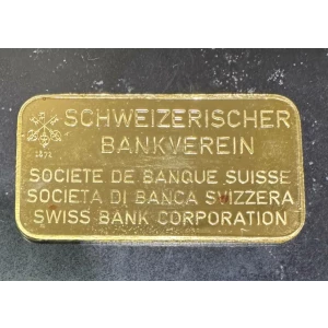 1 oz Gold Bar - Schweizerischer Bankverein (2)