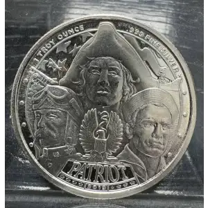 1 oz Patriot Series American Revolution Round (2)