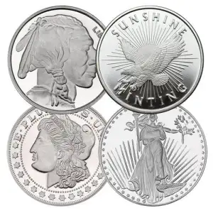1 oz Silver Round Various Mints