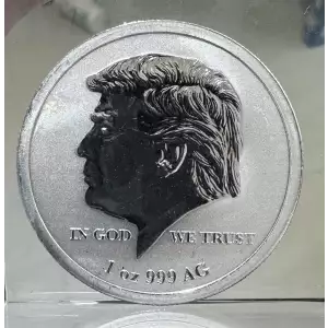 1 oz Trump Round - Left Facing 45th President Reverse Proof