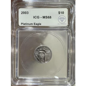 $10 American Platinum Eagle