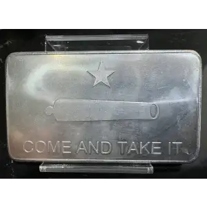 10 oz Silver Bar - Come and Take it