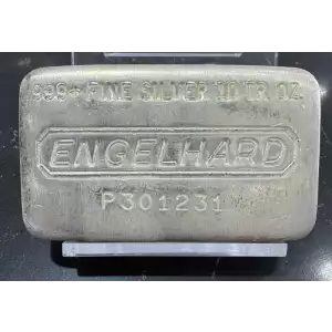 10 oz Sivler Engelhard Bar - Loaf