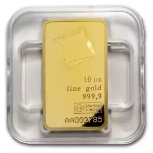 10 oz Valcambi Gold Bar (New w/ Assay)