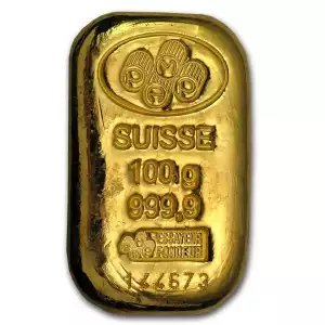 100 g PAMP Gold Bar