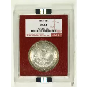 1883 Morgan Silver Dollar NGC MS-64 (2)